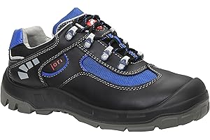 JORI Jazek S2, Sicherheitsschuhe für Damen und Herren, Leder/Textil, Stahlkappe, leicht, klassisch