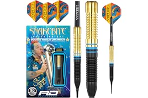 ‎RED DRAGON RED DRAGON Peter Wright Snakebite Brass Softip 20G Darts Set