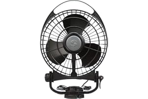 SEEKR by Caframo Bora, 12V, Marine Fan, three speed, 6"