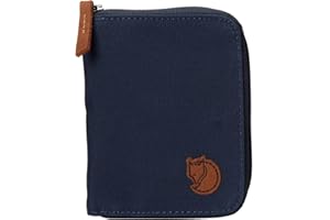 FJÄLLRÄVEN Fjäll Räven Uniseks Zip Portfel, Granatowy, 10 x 12 x 1 cm
