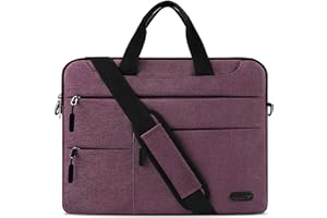 NUBILY Borsa Porta PC Tracolla 14-15,6 Pollici Uomo e Donna Laptop Sleeve Borsa Notebook Computer Portatile Sottile e Impermeabile Lavoro Viaggio Borsa