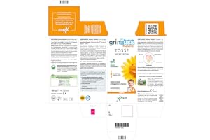 BIZZICO ABOCA - 2 CONFEZIONI DA 180 GR - GRINTUSS PEDIATRIC SCIROPPO - Calma la tosse, proteggendo la mucosa