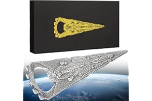 LKKCHER DESIGN Raumschiff Kriegsschiff Bierflaschenöffner, Bier Geschenke Weihnachtsgeschenke für Männer Papa Ehemann Sohn Ihn, Geburtstagsgeschenk für Fans des Weltraums Filme und Bücher