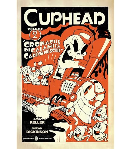Cuphead Poster 53 X 158 Cm – Offiziell Lizenziert, Kunstdruck Auf 150g Papier, Deko Für Wohnzimmer & Jugendzimmer