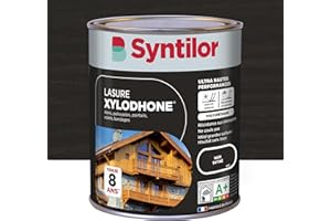 Syntilor - Lasure Xylodhone® Ultra Hautes Performances 8 Ans Noir Satiné 1L