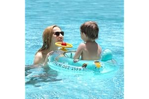 FREE SWIMMING BABY Swimbobo Toddler Pool Float with Seat Boat Inflatable Ride-on Airplane Pirates Sharks Car for Kids Outdoor Toys