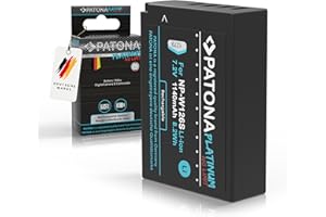 PATONA Batería Platinum NPW126s NP-W126s Baterías NP W126s Compatible con Fujifilm FinePix HS30EXR HS33EXR HS50EXR X-T20 X-H1 XT1 XT3 XT100 XT200 XPRO2 XPRO3 XA3 XA5