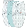 SwaddleMe Original Swaddle 3-PK, Newport Shores, Small
