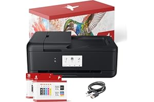 realink Bundle TS9550a Drucker (A3 mit Scanner und Kopierer) mit 15 XXL Druckerpatronen