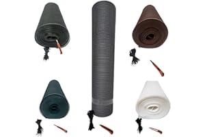 PINTO FERRAMENTA E-COMMERCE Pinto FERRAMENTA Rete Balcone Protettiva in Plastica per Ringhiera Cancelli e Recinzione Decorativa per Giardino Anticaduta Protezione Bambini e Animali Fascette E Cutter Omaggio (h1x15mt, Argento)