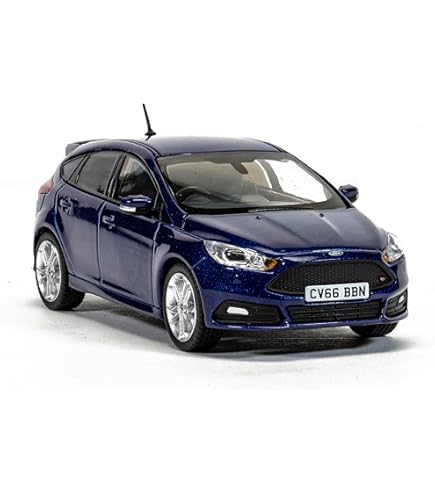 auto art F0RD Focus RS 2016 Nitrous Blue car 1.18 scale diecast