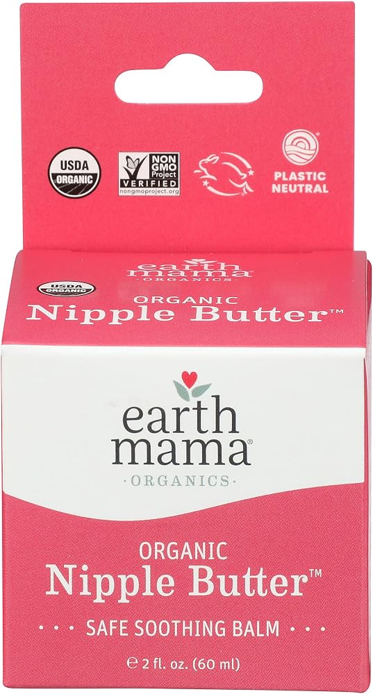 Earth Mama Organic Nipple Butter Göğüs Ucu Bakım Kremi 60ml