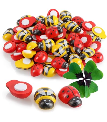Lot De 40 Abeilles En Feutre Et Fleurs Crochetées - Décorations Mignonnes Pour Loisirs Créatifs, Couture Et Fêtes