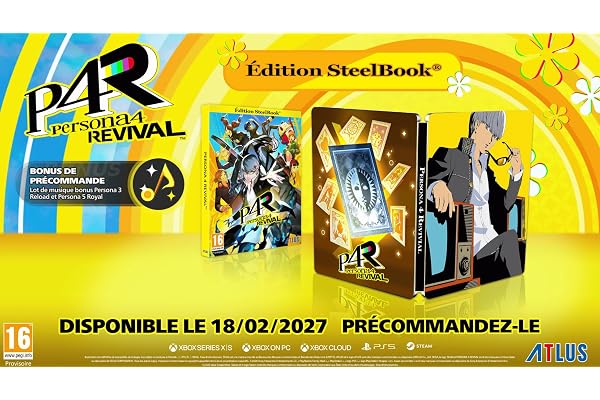 Persona 4: Revival – Steelbook (Playstation 5)