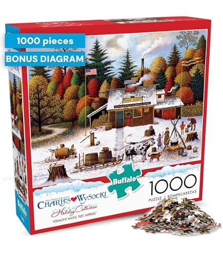 Buffalo Games - Chuck Pinson - Providence by The Sea - Puzzle da 1000 pezzi per adulti impegnativo puzzle perfetto per serate di gioco - Dimensioni del puzzle finito è 26,75 x 19,75