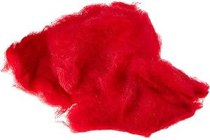 Efco Lana para Fieltro, 30 g, Color Rojo, 6 x 6 x 3 cm