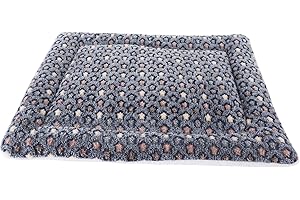 Vejaoo Gemütlich Flanell Fleece Haustiere Softe und Warme Haustiere Bed Für Hunde/Katzen XZ006 (Blue Background & Stars, 89 * 68 cm)