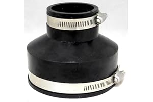 Cloverleaf 4" - 1.5" Rubber Reducer