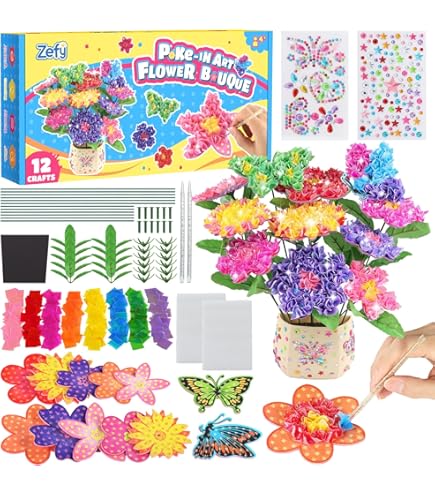 Creatieve doe-het-zelf zeemeermin knutselset voor kinderen - 12 stuks