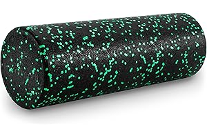 ProsourceFit High Density Foam Rollers 36, 24, 18, 12- inches long. Firm Full Body Athletic Massage Tool for Back Stretching, Yoga, Pilates, Post Workout Muscle Recuperation. Speckled and Solid Colors