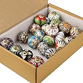 SHRIYAM CRAFT Shriyam Ceramic Vintage Colourful Pottery Drawer Handle Door Knobs & Pulls for Cabinets Home Interior Decor Har