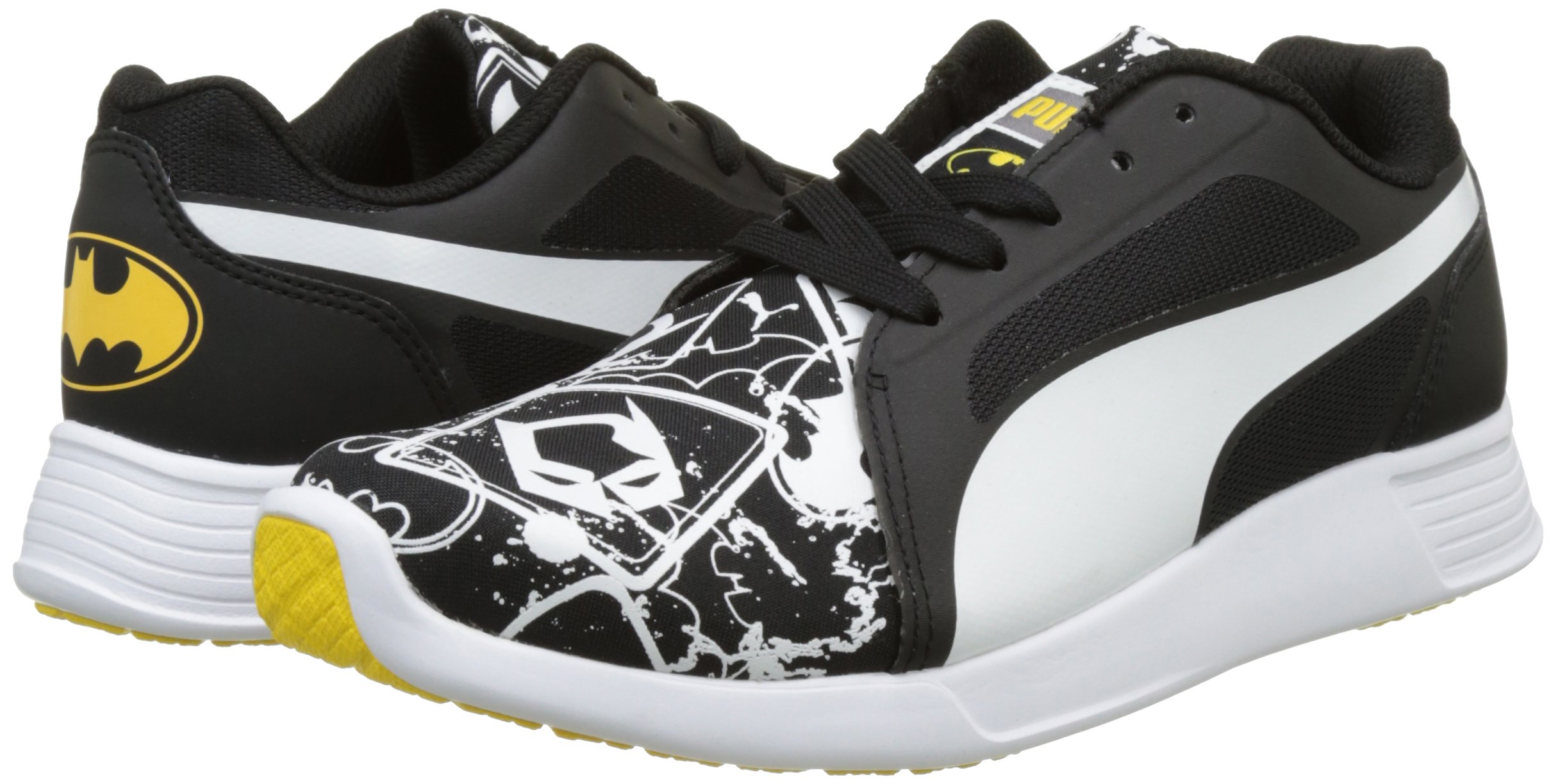 Puma-Unisex-Kinder-Batman-St-Trainer-Evo-Street-Jr-Low-Top