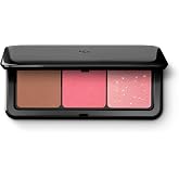 Kiko Milano KIKO Milano Multi Finish Trio Blush & Bronzer Palette 03 | Y&uuml;z Paleti, 1 Bronzlaştırıcı ve 2 Allık, Mat ve Metali