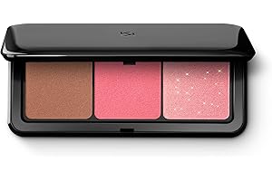 ‎KIKO MILANO KIKO Milano Multi Finish Trio Blush & Bronzer Palette 03 | Gesichtspalette Mit 1 Bronzer Und 2 Rouges Mit Mattem Und Metallischem Finish