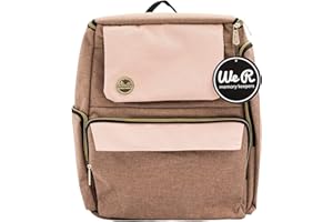 We R Memory Keepers CRAFTER'S Zaino Taupe/Rosa