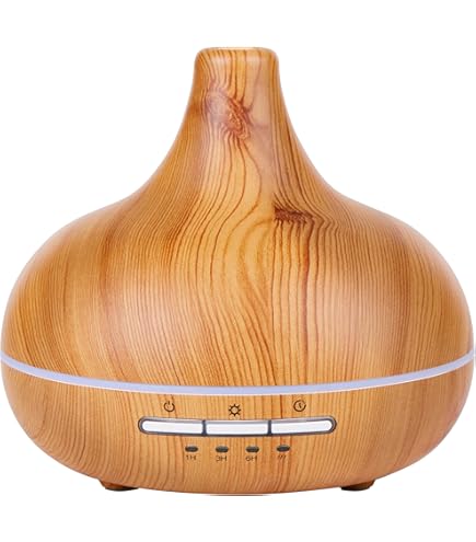 Porseme Aroma Diffuser 150ml,Handgeblasen Glas Diffuser für Ätherische