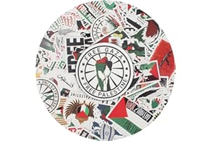 LHOEST 100 pegatinas de Palestina, Palestina, Palestina, Palestina Palestina, pegatinas para coche, para portátil, botella de agua, guitarra, bicicleta