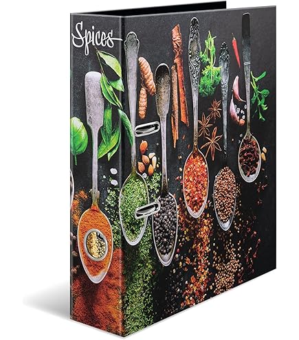 PRICARO Classeur à Recettes "Delicious", A4, 1 Unité