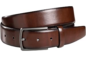 FENIX FASHION FENIX NEW YORK Gürtel Herren in verschiedenen Farben, Größe 80 cm bis 125 cm, nickelfreie Schnalle 35 mm breit, nachhaltiger, kürzbarer & verstellbarer Herrengürtel, perfekt für Anzug & Jeans