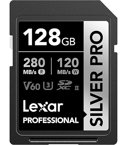 ProGrade Digital SDXC UHS-II V60 Memory Card (128GB), Gold