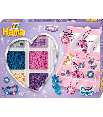 Hama – Mini Sachet De 2000 Perles Marron Ours – Pour Loisirs Créatifs Et Perles à Repasser