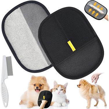Gant Anti-Poils Magnétique Pour Chat Et Chien - Désencombrez Vos Meubles, Tapis Et Canapés En Un Glissement !