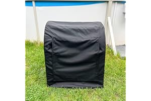 nobellgo Enclosure for sand filter system, pool pump, pool filter, cover, high-quality and weather-resistant