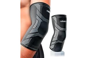 NativoDex Coudière de Compression pour Tendinite et Épicondylite, Adaptée aux Hommes et Femmes, Coudière Sportive pour Tennis, Gym, Crossfit et Golf, Coudière Musculation