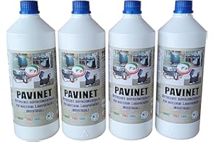 PIP PRODOTTI INNOVATIVI PROFESSIONALI PIP Detergente Macchine Lavapavimenti Pavinet, Concentrato, Flacone da Litro, Pulitore con Robot, Pavimento Industriale, Piscina, Marmo, Ceramica, Linoleum, Cemento