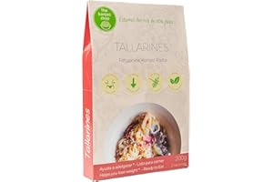 The Konjac Shop - Makaron Konjac 270 g, bezglutenowy makaron Shirataki, niskokaloryczny i węglowodanowy, odpowiedni dla wegan, diety keto, niski poziom węglowodanów (1 szt.)