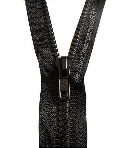 Reißverschluss 55 Cm BRAUN – Teilbar, 5 Mm Mesh, Breite 3 Cm, Für Jacken & Taschen