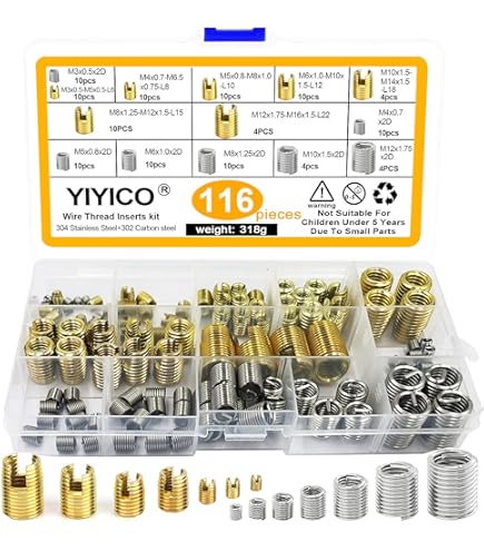Satra Gewindereparatur-Set M12x1.25 - 15-tlg. Mit Bohrer Und Einsätzen