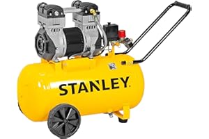 STANLEY - Compressore Silenzioso 50 Litri 2 Hp