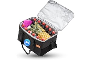 DISTRICT NORTH Borsa termica da 18 l, 23 l, 37 l, Cool Fellow | Borsa termica piccola | PEVA & Oxford, perfetta per i viaggi come borsa da picnic