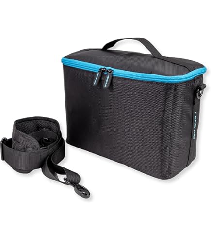 VBESTLIFE DSLR Camera Insert Bag Sac épaissie Imperméable Antichoc, Compartiment Rembourré Pour Appareil Photo DSLR.(Noir