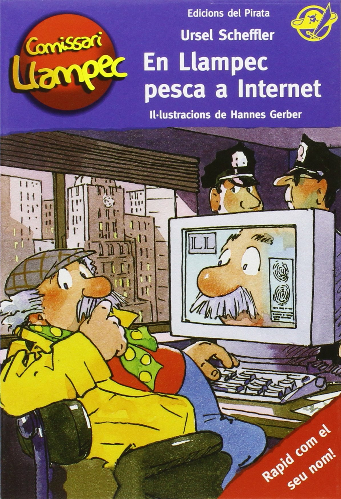 En Llampec pesca a Internet: Llibre infantil de detectius per a nens de 10 anys amb enigmes per resoldre anant davant del mirall! Llibre per nens en català: 17
