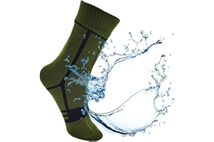 Kadem® Calcetines impermeables para deportes acuáticos, deportes de invierno, camping, pesca, senderismo, vela, rafting Wudu Mest Corap, remo, caminar, calcetines para exteriores, turquesa