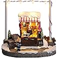 Christmas Concepts® 5"/ 13cm LED Light Up Christmas Market Scene (Toy Stall)