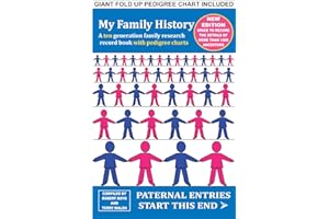 My Family History: A ten generation family research record book with pedigree charts