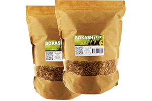 Moutta | Lot de 2 sacs de 1 kg pour Bokashi & Composteur, accélérateur/activateur haute fermentation biologique EM-1®